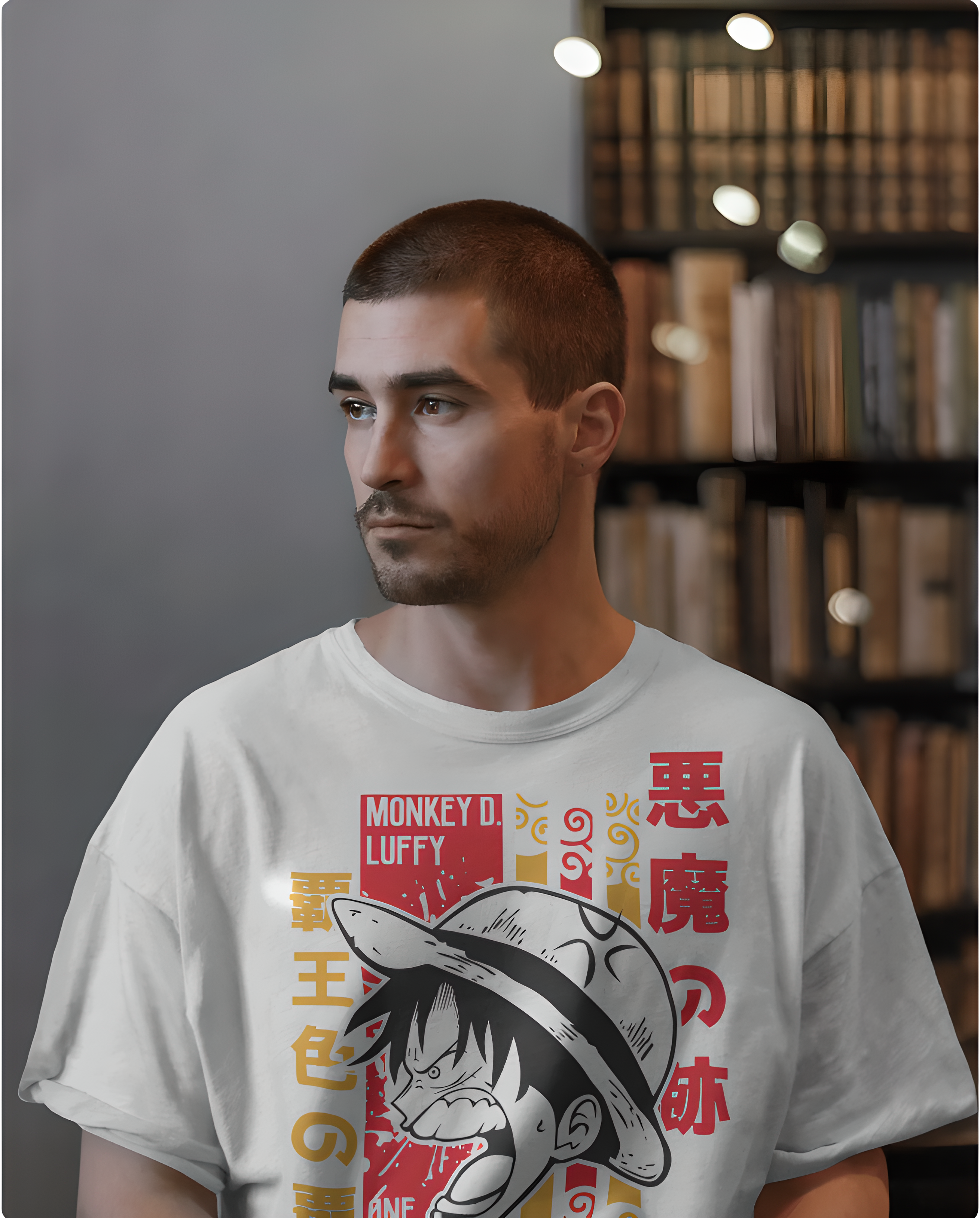 Monkey D Luffy BeingStark Unisex Oversized Classic T-Shirt
