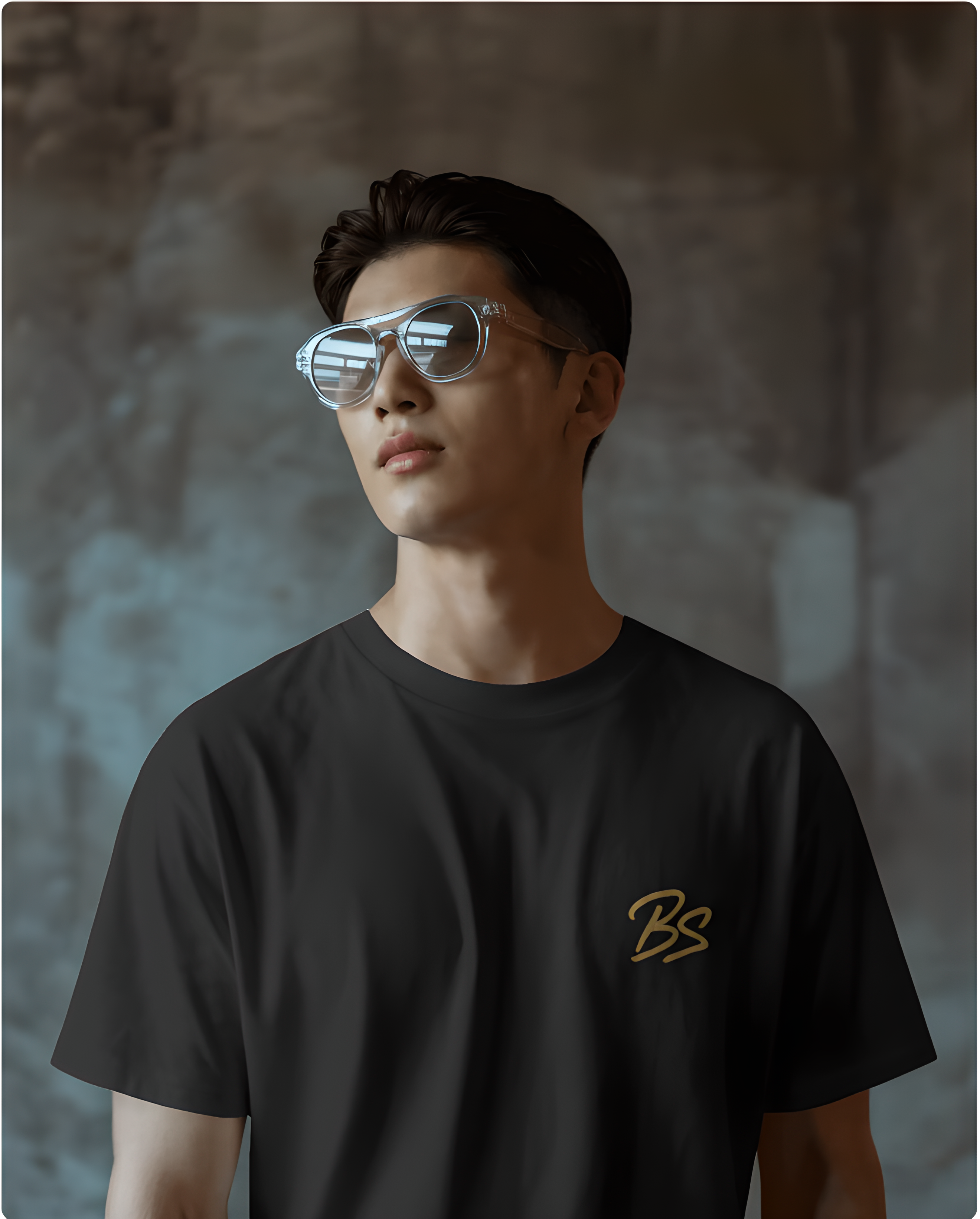 BS Embroidery BeingStark Unisex Oversized Classic T-Shirt