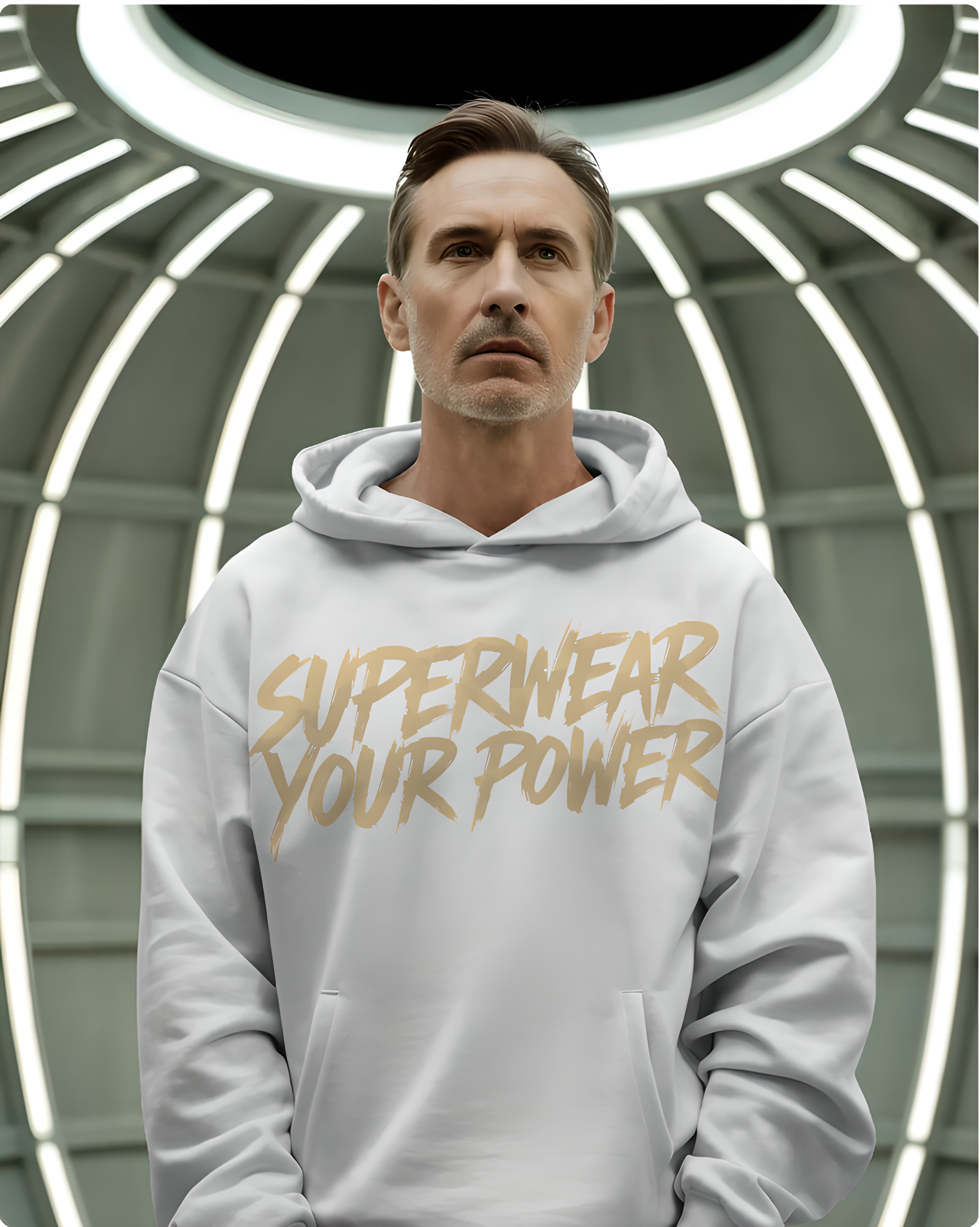 SuperWear Your Power BeingStark Unisex Oversized Hoodie